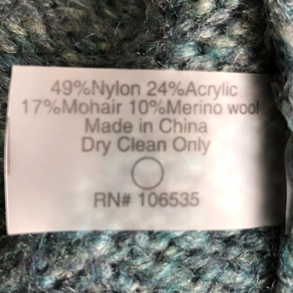 Sundays Merino Wool Mohair Blend Balloon Sleeve Sweater - Picture 5 of 5
